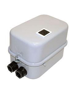 Пускатель электромагнитный ПМ12-025210 У2 В 25А 380В/50Гц 1НО IP54 нереверсивный с реле РТТ-131 21.3-25.0А в корпусе с кнопкой R Электротехник ET000230