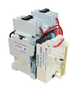 Пускатель электромагнитный ПМ12-010600 УХЛ4 В 10А 220В/50Гц 4НО+2НЗ IP00 реверсивный с реле РТТ5-10-1 7.0-10.0А Электротехник ET000189