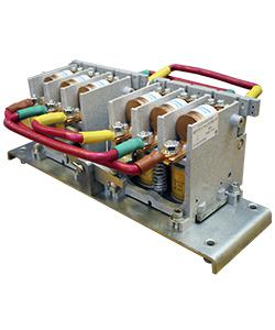 Контактор вакуумный реверсивный КВТ(Р)-1.14-2.5/160-3 У3 3п 160А кат. 380В 4НО+2НЗ IP00 без реле Электротехник ET006573