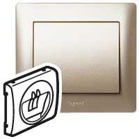 Панель лицевая пр. роз. колонки титан Galea Life Leg 771400