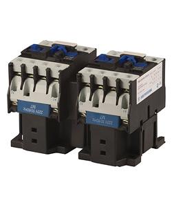 Пускатель реверсивный ПМЛ-2501 УХЛ4 Б 25А кат. 380В AC 2НЗ IP00 без реле Электротехник ET515401