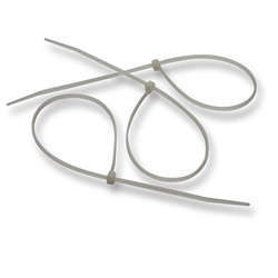 Хомут кабельный гибкий 3х150 нейл. бел. (уп.100шт) Передовик 32002/32020