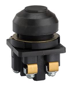 Выключатель кнопочный КЕ-081 У2 исп.4 1НО цилиндр 10А IP54 660В черн. Электротехник ET502384