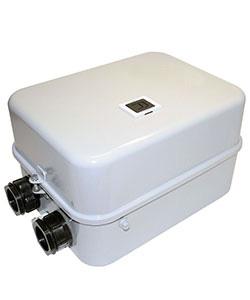 Пускатель электромагнитный ПМ12-063211 У2 В 63А 380В/50Гц 2НО+2НЗ IP54 нереверсивный с реле РТТ-231 53.5-63.0А в корпусе с кнопкой R Электротехник ET000164