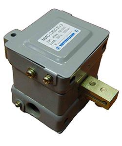 Электромагнит МИС-3200 ЕУ3 127В толкающее исп.ПВ 100% IP20 с жесткими выводами Электротехник ET510620