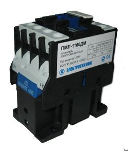 Пускатель ПМЛ-1160ДМ УХЛ4 Б 16А кат. 380В AC 1НО IP20 без реле Электротехник ET511484
