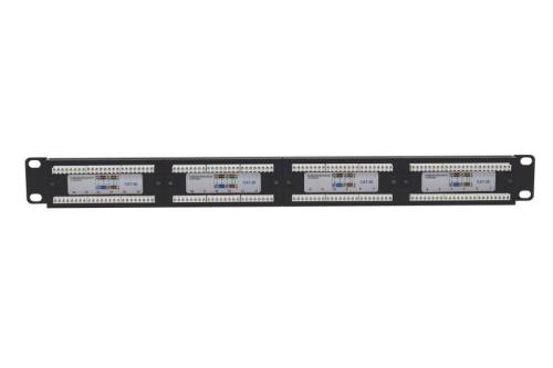 Патч-панель 19 1U кат.5E неэкранир. 24 порта RJ45 Dual IDC TOKOV ELECTRIC TKE-PP-5E-1U-24P-UTP