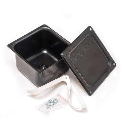 Коробка протяжная У-994 110х110х80 IP54 грунтованная с уплотнителем метал. Промрукав PR08.9805