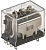 Реле РЭК 77-4 10А 12В AC IEK RRP10-4-10-012A