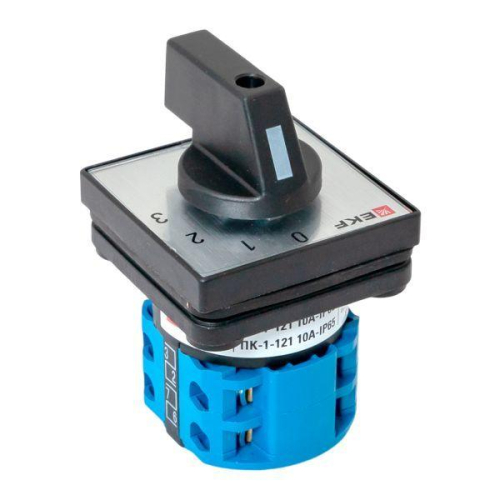 Переключатель кулачковый ПК-1-121 1п 10А "0-1-2-3" IP65 EKF pk-1-121-10-65