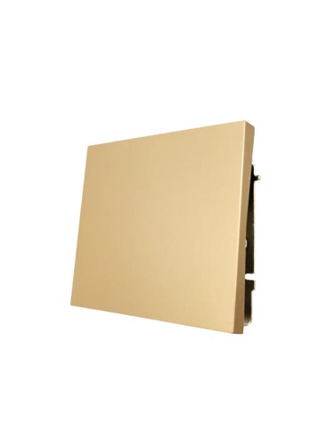 Выключатель 1-кл. СП ZIMA IP20 10А безвинт. зажим зол. LEZARD 704-3688-100QC