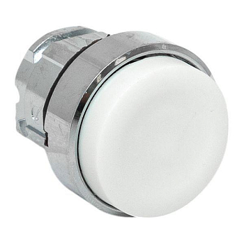 Механизм кнопки исполнительный XB4 бел. выпирающая возвратный без фиксации без подсветки IP65 EKF XB4BL-W-65