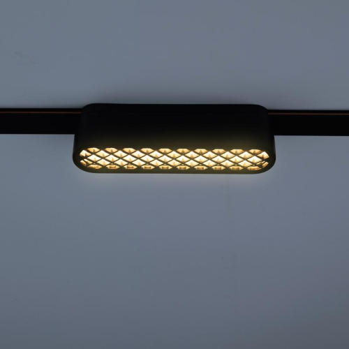 Светильник светодиодный трековый Метр (MTR)16 1406 6Вт 3000К IP20 grid 60град. BL низковольтный черн. Pro JazzWay 5056374