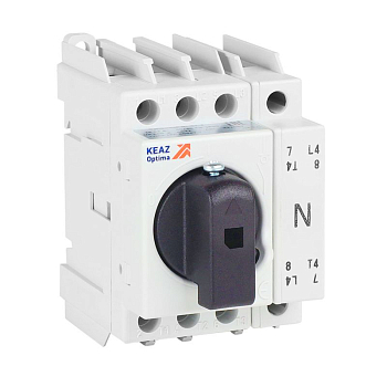 Выключатель-разъединитель 4п 16А OptiSwitch DI-16-4 КЭАЗ 332071