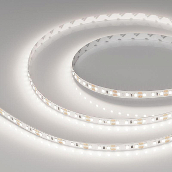 Лента светодиодная RT-A120-8mm 12V Day 5000К 9.6Вт/м IP20 открыт. (уп.5м) Arlight 042287