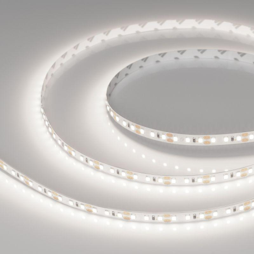 Лента светодиодная RT-A120-8mm 12V Day 5000К 9.6Вт/м IP20 открыт. (уп.5м) Arlight 042287