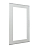 Дверь для шкафов XL3 800 (плоская стекло) 1250х700 Leg 021282