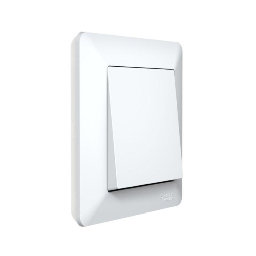 Рамка 1-м AtlasDesign Air бел./дым. бел. SE ATN220101