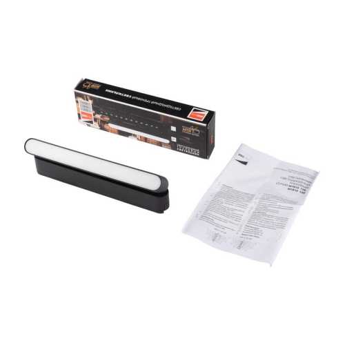 Светильник светодиодный трековый Метр (MTR)16 1112R 12Вт 3000К IP20 frost 90град. BL низковольтный черн. Pro JazzWay 5056893