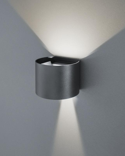 Светильник светодиодный 80 582 NOF-D-W-009-01 6Вт 3000К IP54 340лм для наружной подсветки цилиндр черн. Navigator 80582