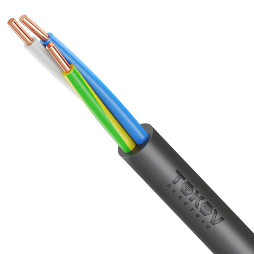 Кабель TOKOV ELECTRIC ППГнг(А)-HF 3х10 ОК (N PE) 1кВ (м) ТХМ00416251