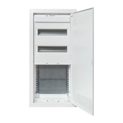 Щит комбинированный встраив. Nova (2 DIN + 2 МП) 4 габарит с металл. перфорированной дверью IP40 EKF nv-cb-pmd-2+2