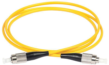 Патч-корд оптический коммутационный соединительный для одномодового кабеля (SM); 9/125 (OS2); FC/UPC-FC/UPC; одинарного исполнения (Simplex); LSZH (дл.2м) ITK FPC09-FCU-FCU-C1L-2M