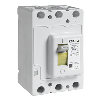 Выключатель автоматический 250А 1250Im ВА57-35-340010 УХЛ3 690В AC втычн. без панели КЭАЗ 265576