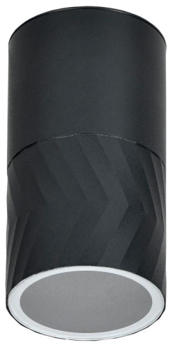 Светильник 5110 GU10 IP65 уличный потолочный черн. IEK LT-UPU0-5110-GU10-1-K02