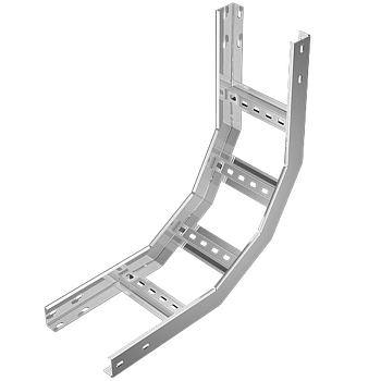 Угол для лотка вертикальный внутренний лестн. 90град. 100х100 сталь 1.2мм "Быстрый монтаж" LNLS90-100-100-1.2 КМ LO10883