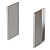 Панели боковые для секционирования В600 Г400 (уп.2шт) AleSta EKF AleSta-PCV64