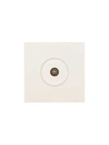 Розетка ТВ оконечная СП ZIMA IP20 слон. кость LEZARD 704-9088-130