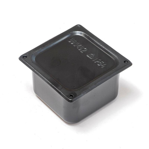 Коробка протяжная У-994 110х110х80 IP54 грунтованная с уплотнителем метал. Промрукав PR08.9805