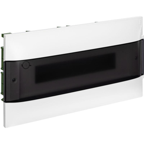 Щиток пластиковый встраиваемый Practibox S (в полые стены) 1х18 дым. дверь Leg 137576