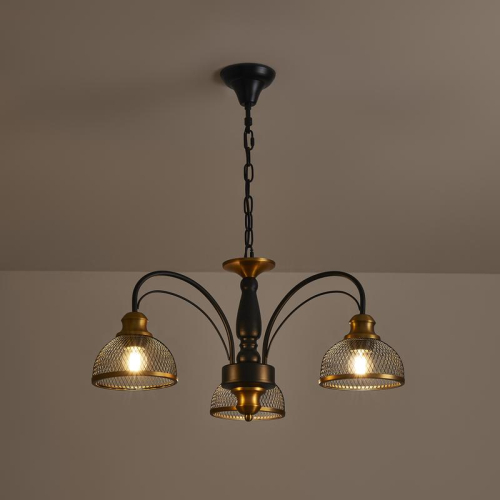 Светильник Caz 3х60Вт E27 IP20 подвесной Freya FR5527PL-03BBZ