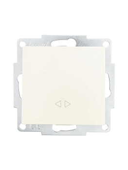 Выключатель промежуточный 1-кл. СП Vesna механизм жемчуж./бел. перламутр. LEZARD 742-3088-107