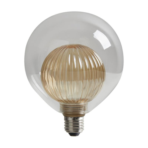 Лампа светодиодная филаментная Loft 271 G125G8027 4Вт 3000К E27 Voltega 8572