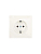 Розетка 1-мест. с/з ПБТ СП ZIMA IP20 16А безвинт. зажим слон. кость LEZARD 704-9088-122BQC