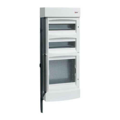 Щит комбинированный "Unix" прозр. дверь (2х12 модулей+1 монтажная плата) 4 габарит IP40 PROxima EKF ux-2x12+1m-n