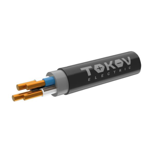 Кабель TOKOV ELECTRIC ППГнг(А)-HF 4х2.5 ОК (N) 0.66кВ (м) ТХМ00409119