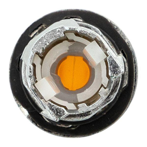 Механизм переключателя исполнительный ХB4 желт. на 2 положения с фиксацией с подсветкой с короткой ручкой IP65 EKF XB4BD2FL-Y-65