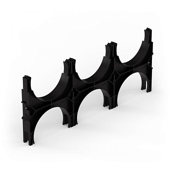 Кластер тройнойной двухсторонний для двустен. труб d160мм Промрукав PR13.02583