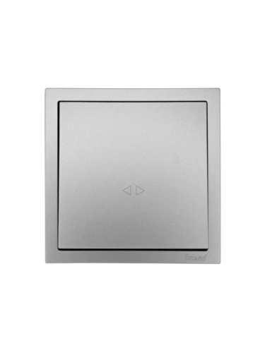 Выключатель 1-кл. перекрестный СП ZIMA IP20 10А безвинт. зажим сер. LEZARD 704-7488-107QC