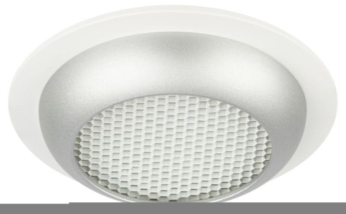 Светильник под лампу GX53 KL111 встраив. WH/SL бел./серебро матов. ЭРА Б0061539