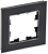 Рамка 1-м BRITE РУ-1-2-Бр стекло черн. матов. IEK BR-M12-G-31-K02