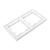 Рамка 2-м Эпика пластик бел. EKF UP1-FPW-02 Рамка 2-м Эпика пластик бел. EKF UP1-FPW-02