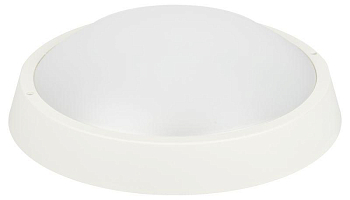 Светильник светодиодный SPB-203-0-40К-024 24Вт 4000К IP65 2040лм ЖКХ D320мм КРУГ бел. Эра Б0062728