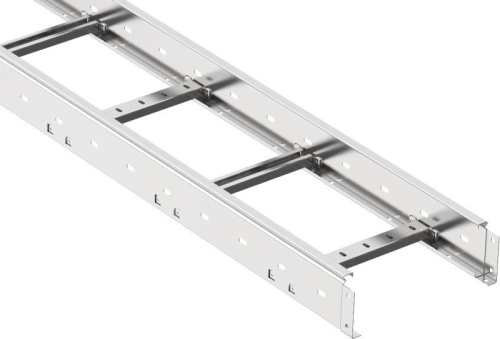 Лоток лестничный 80х500 L6000 сталь 1.5мм LESTA IEK CLM40-080-500-6-150