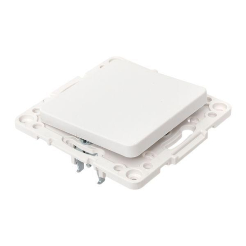 Кнопка нажимная СП Стокгольм 10А механизм бел. EKF EYV10-221-10