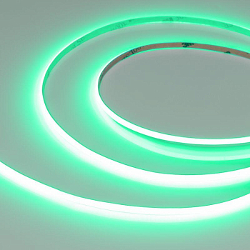 Лента светодиодная COB-X480-4mm 24V Green 4Вт/м IP20 (уп.5м) Arlight 046906